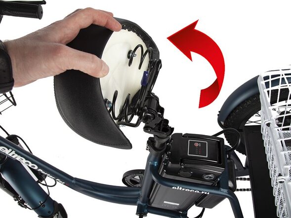 Трехколесный электровелосипед Eltreco Porter Fat 500